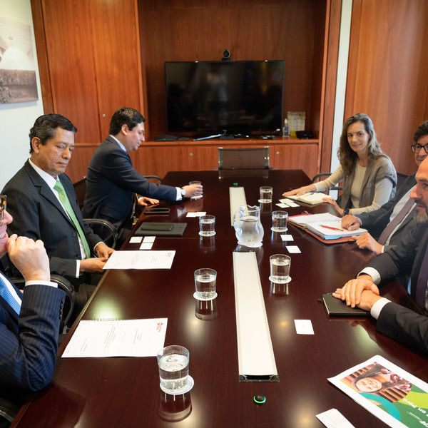 Reunión con Banco de Desarrollo de América Latina (CAF)
